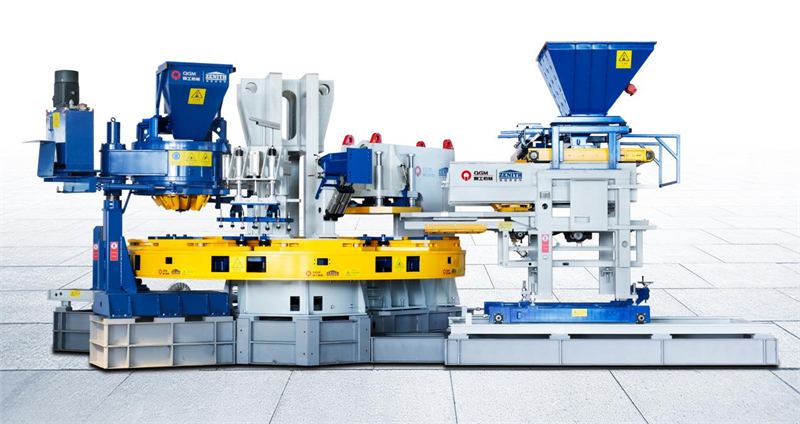 Công ty TNHH Quangong Machinery Dây chuyền sản xuất gạch giả đá hoàn toàn tự động HP-1200T: Dẫn đầu đổi mới công nghệ của ngành và tạo ra chuẩn mực mới cho sản xuất hiệu quả, thông minh và xanh