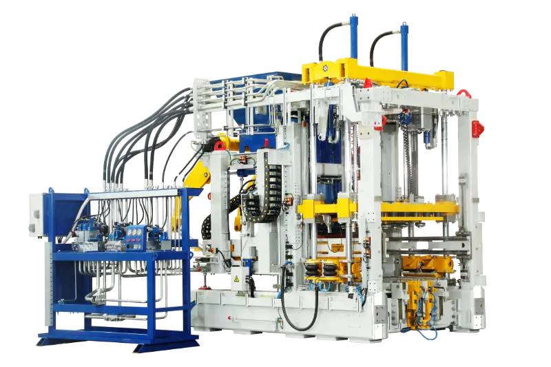 Máy gạch tự động QGM ZN1200-2S | Máy làm khối bê tông thông minh để tái chế chất thải rắn