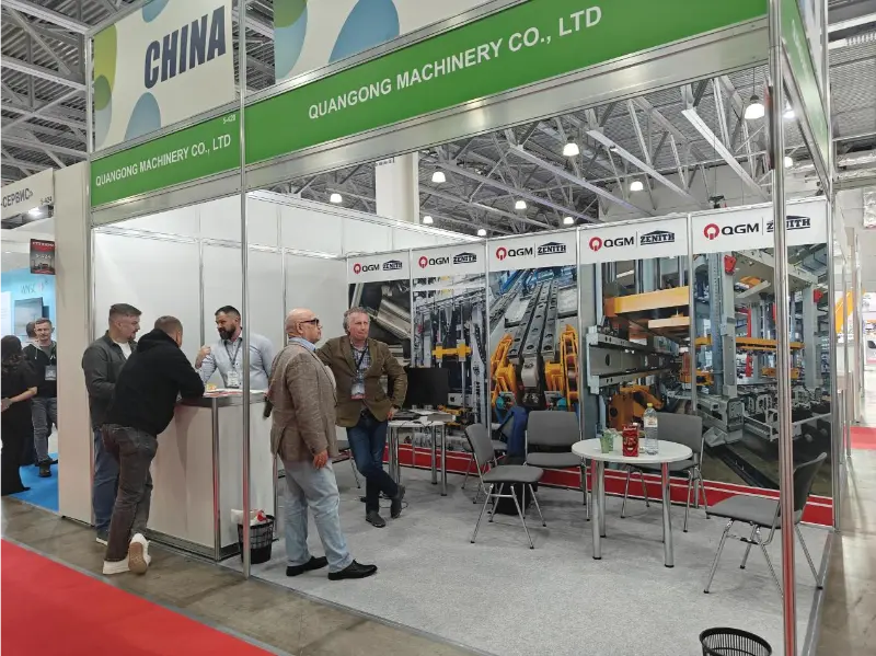 Tập trung vào thị trường cơ sở hạ tầng Á-Âu: Công ty TNHH Quangong Machinery tham gia triển lãm tại CTT EXPO Nga